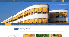 Desktop Screenshot of lessing-gymnasium.eu