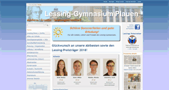 Desktop Screenshot of lessing-gymnasium.de